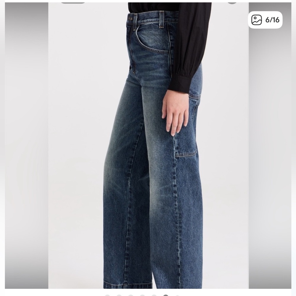 Nili Lotan Aaron wide-leg jeans - Picture 4 of 8